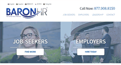 Desktop Screenshot of baronhr.com